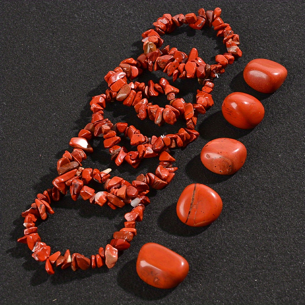 10pc Natural Stone Bracelet Set, Unisex Handmade Jewelry